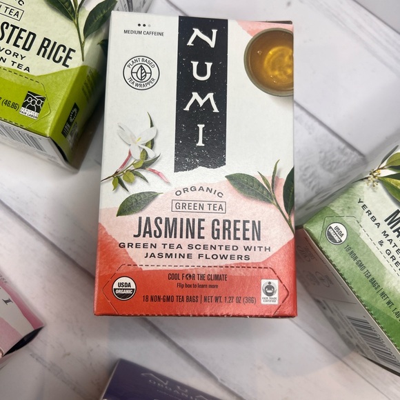 OrganicTEA NUMI Variety Pack, 16 Tea Bags SET OF 5 Boxes - Picture 12 of 13